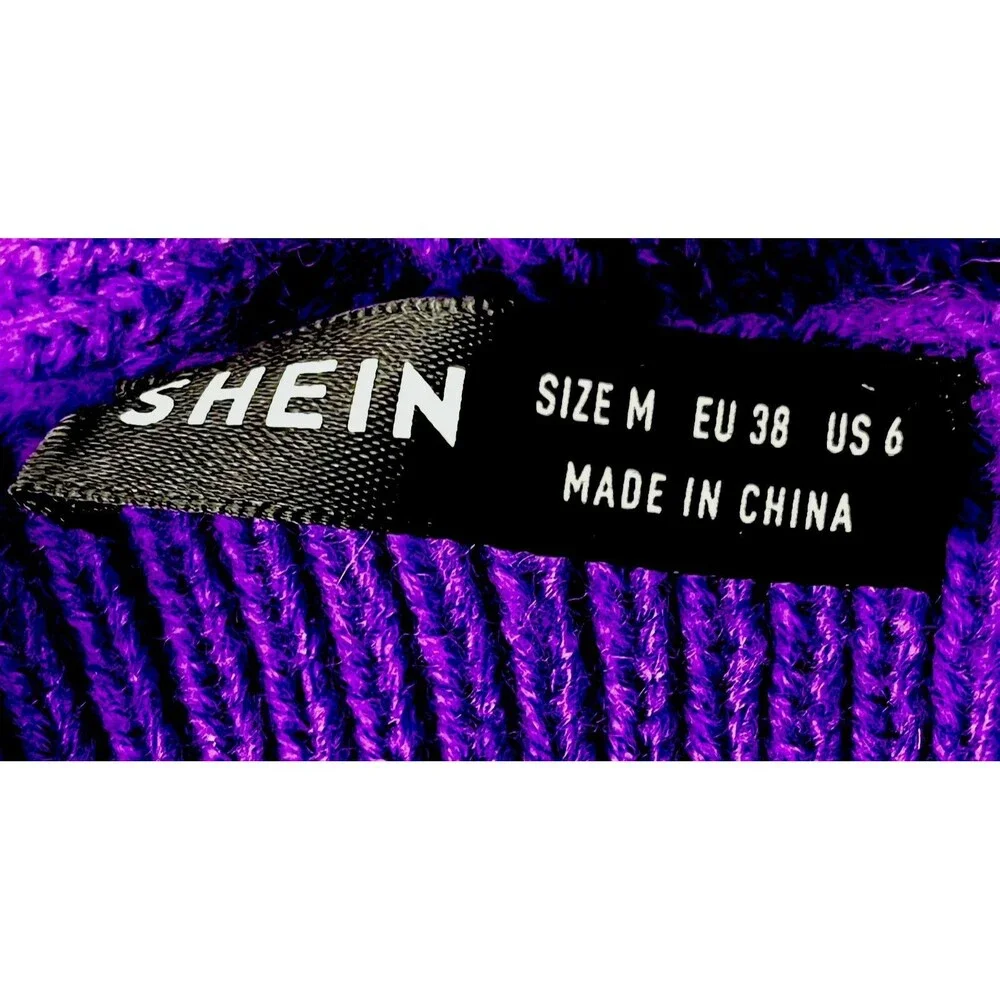 SHEIN purple halter
